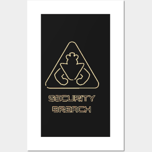 Five Nights at Freddy's Security Breach Symbol Logo Posters and Art